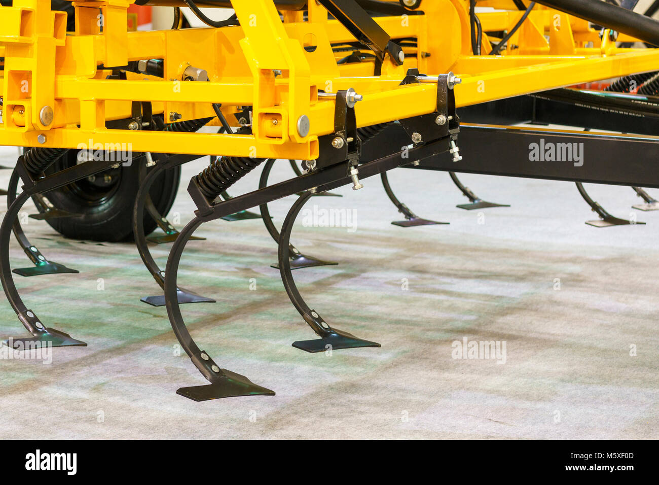 A Brand New Farming Agricultural Soil Cultivator Stock Photo Alamy