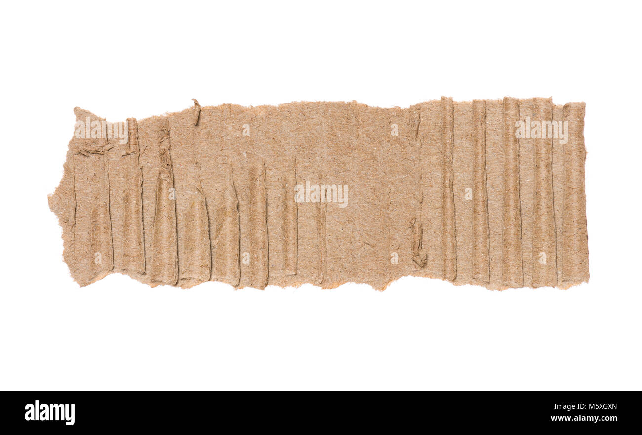 Piece of corrugated cardboard Stock Photo - Alamy