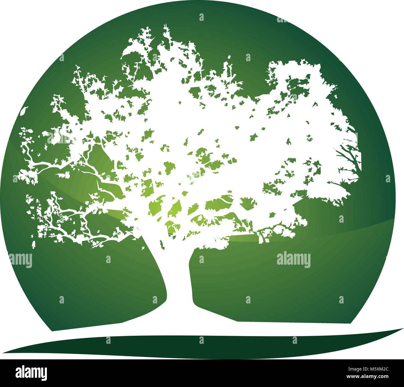 Oak Tree Logo Design Template Vector Stock Vector Image & Art - Alamy