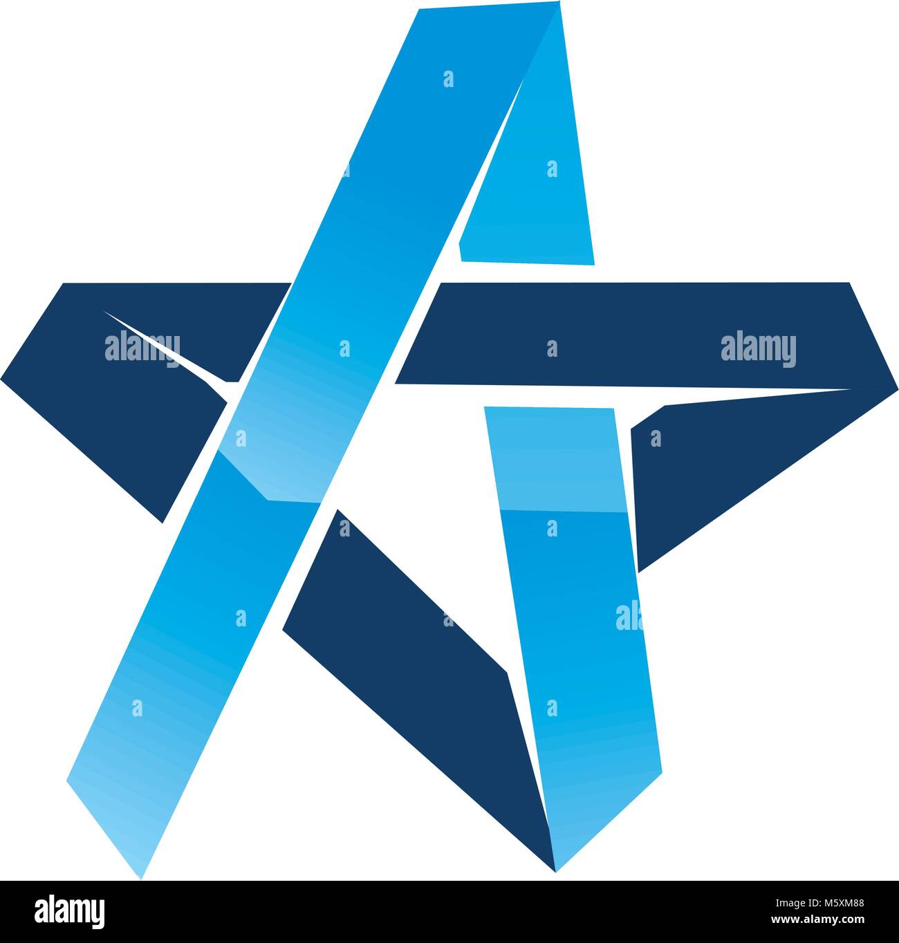 Star Modern Logo Design Template Vector Stock Vector Image & Art - Alamy