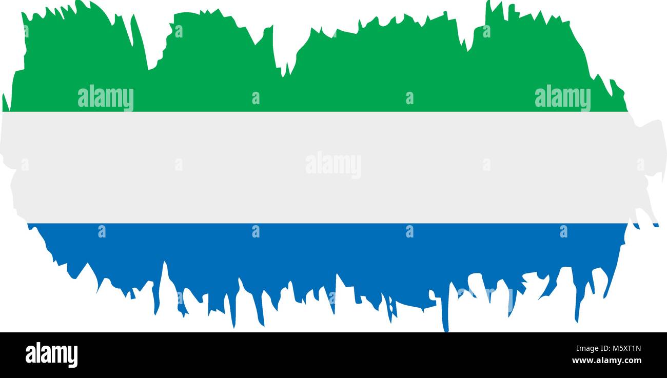 Sierra Leone flag, vector illustration Stock Vector Image & Art - Alamy