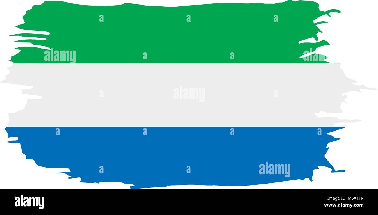 Sierra Leone flag, vector illustration Stock Vector Image & Art - Alamy