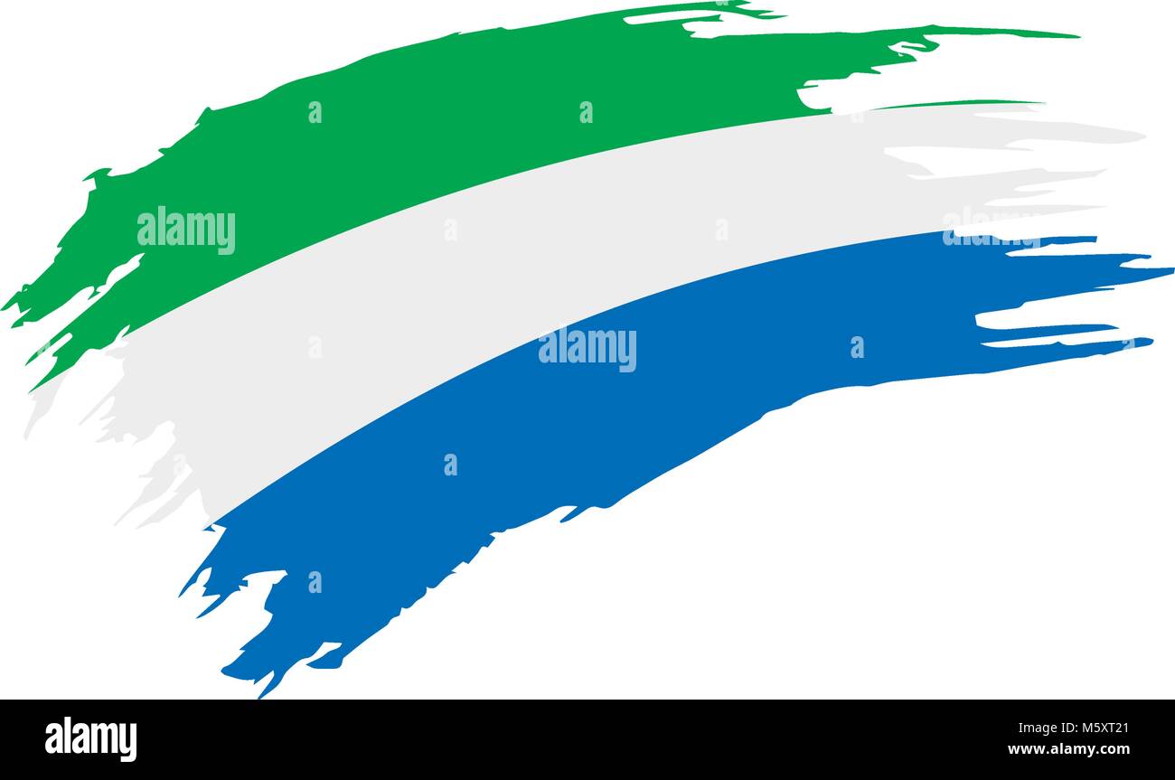 Sierra Leone flag, vector illustration Stock Vector Image & Art - Alamy