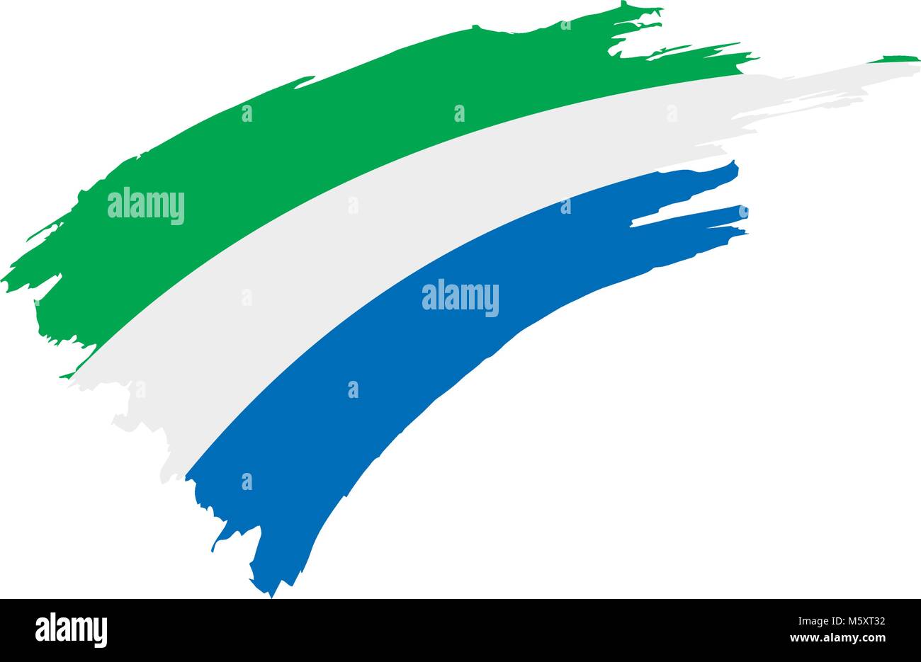 Sierra Leone flag, vector illustration Stock Vector Image & Art - Alamy