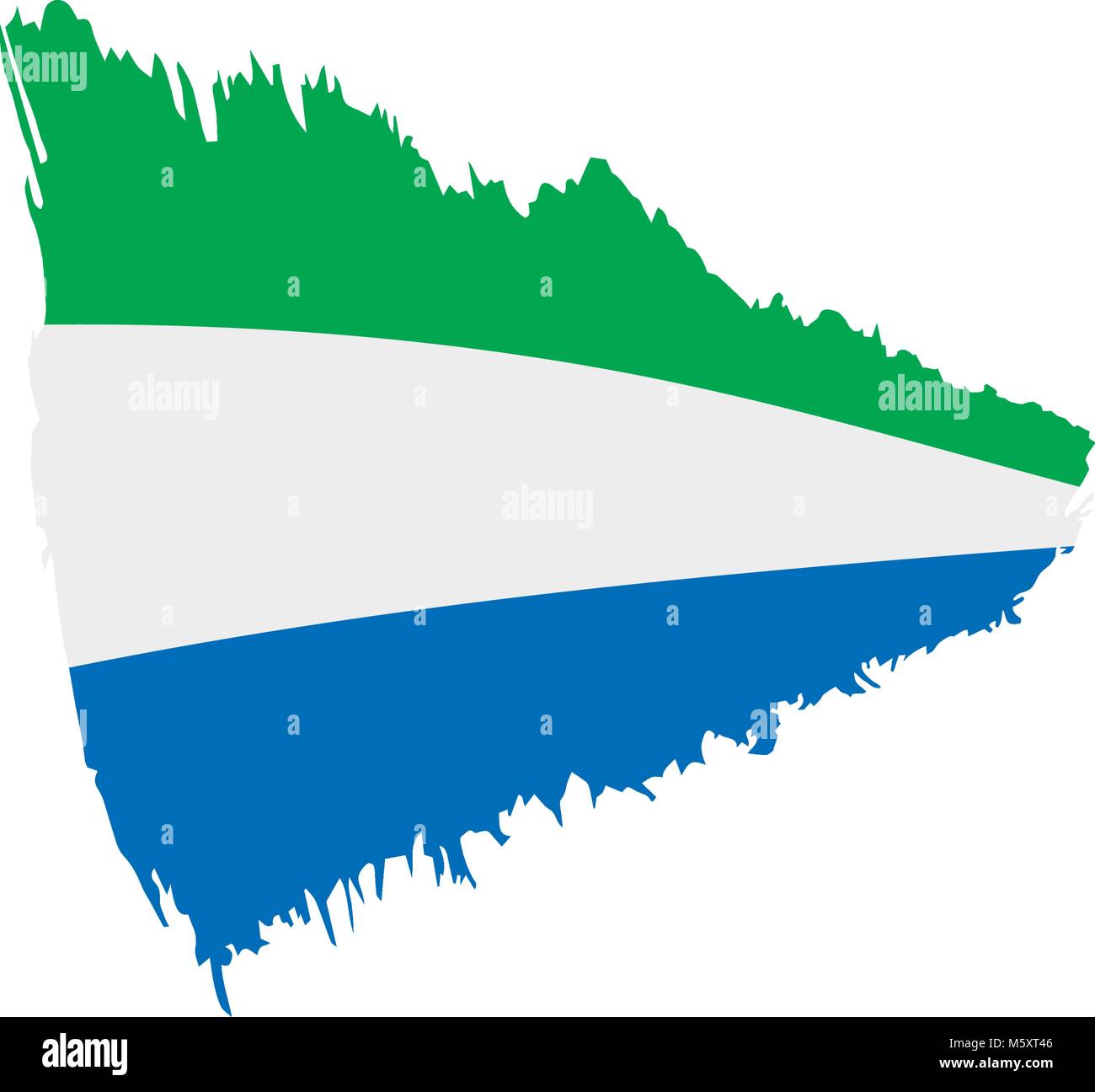 Sierra Leone flag, vector illustration Stock Vector Image & Art - Alamy