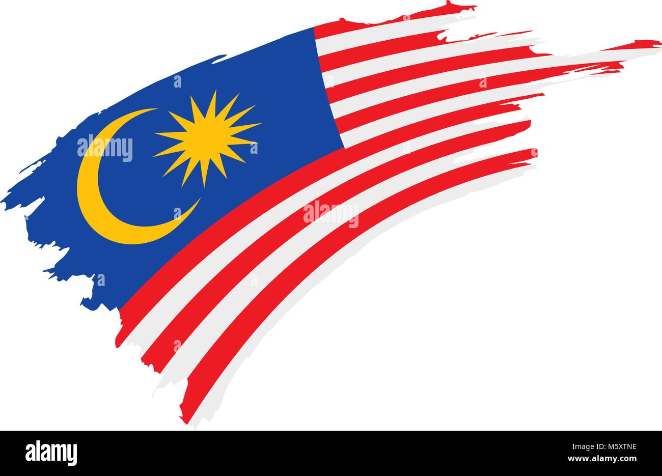 Bendera Malaysia Clipart