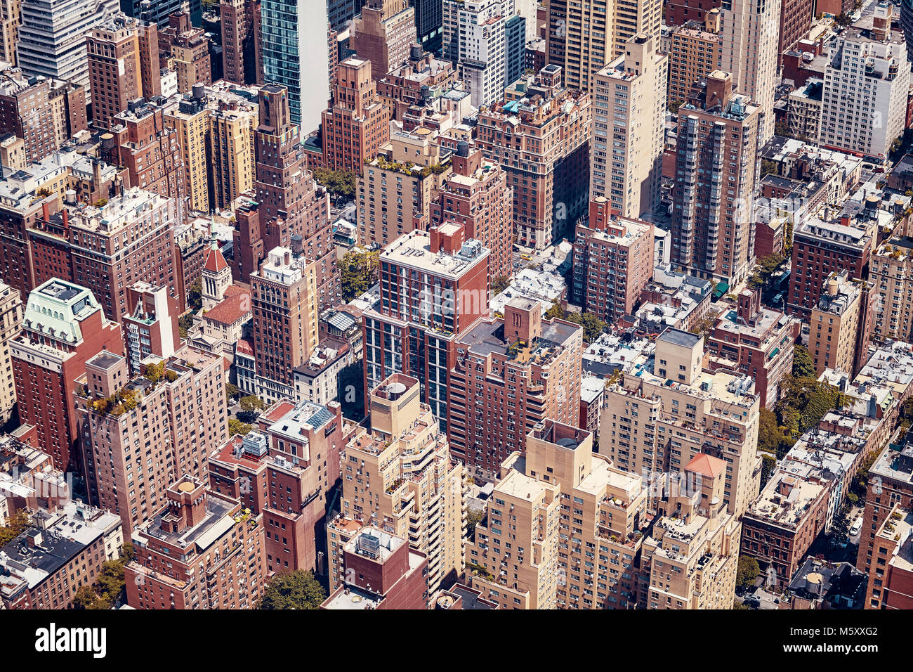 Aerial of new york city hi-res stock photography and images - Alamy