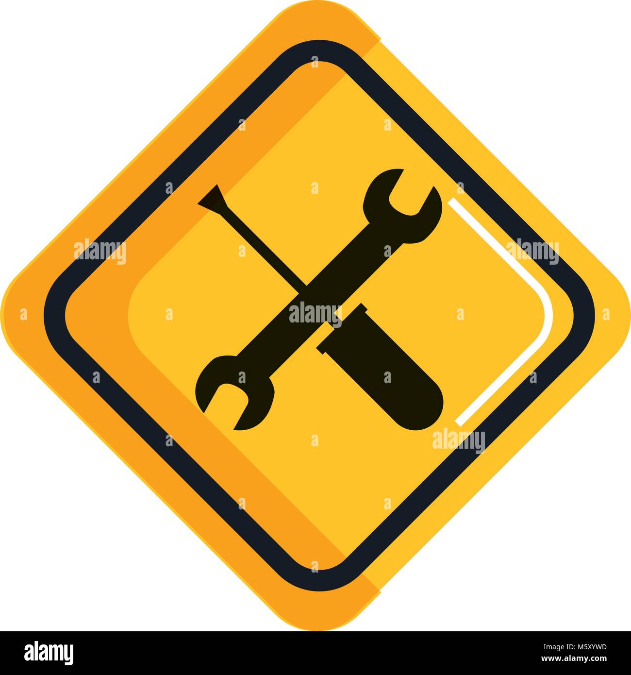 traffic signal with wrench and screwdriver Stock Vector Image & Art Alamy