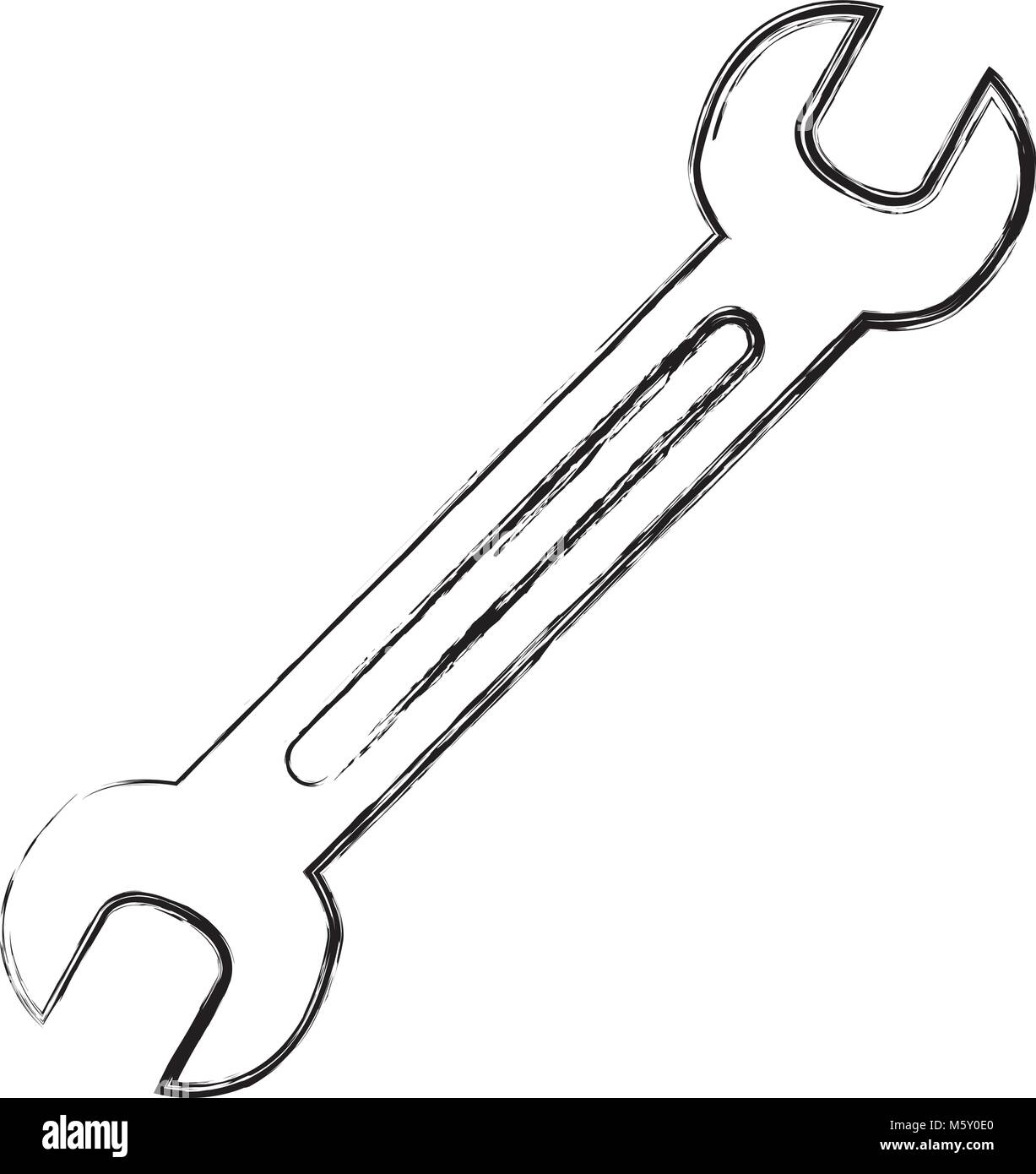 wrench key isolated icon Stock Vector Image & Art Alamy