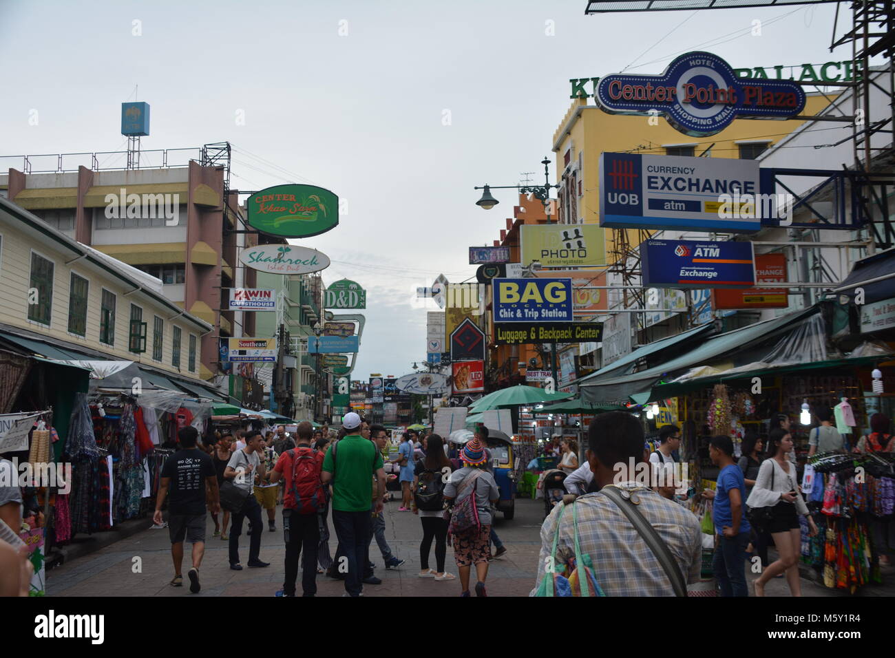 Khao San Road Is A Short Street In Central Bangkok Thailand - 