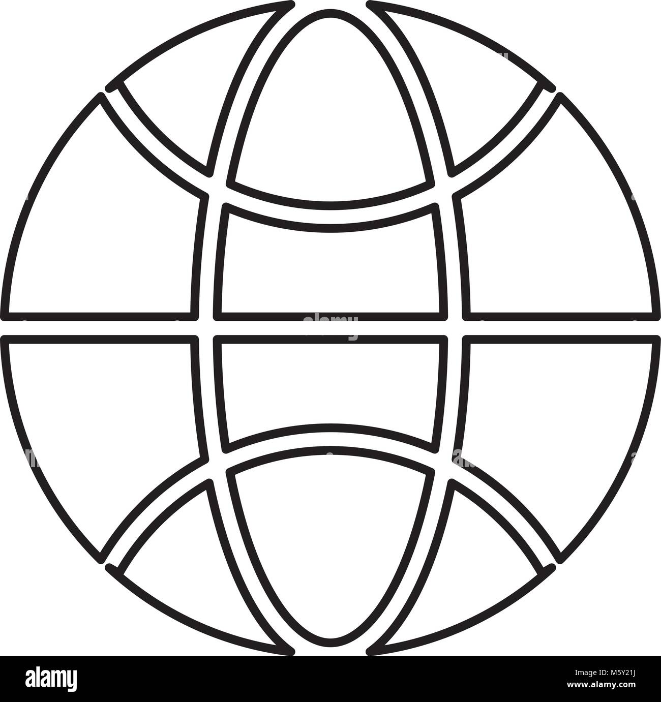 sphere planet isolated icon Stock Vector Image & Art - Alamy