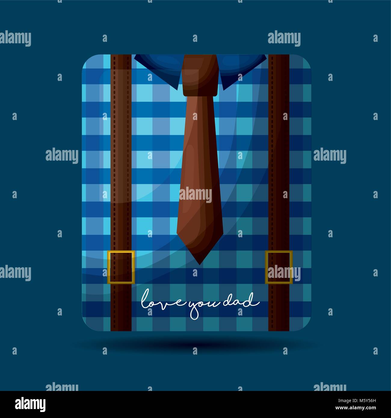 fathers day card image Stock Vector Image & Art - Alamy
