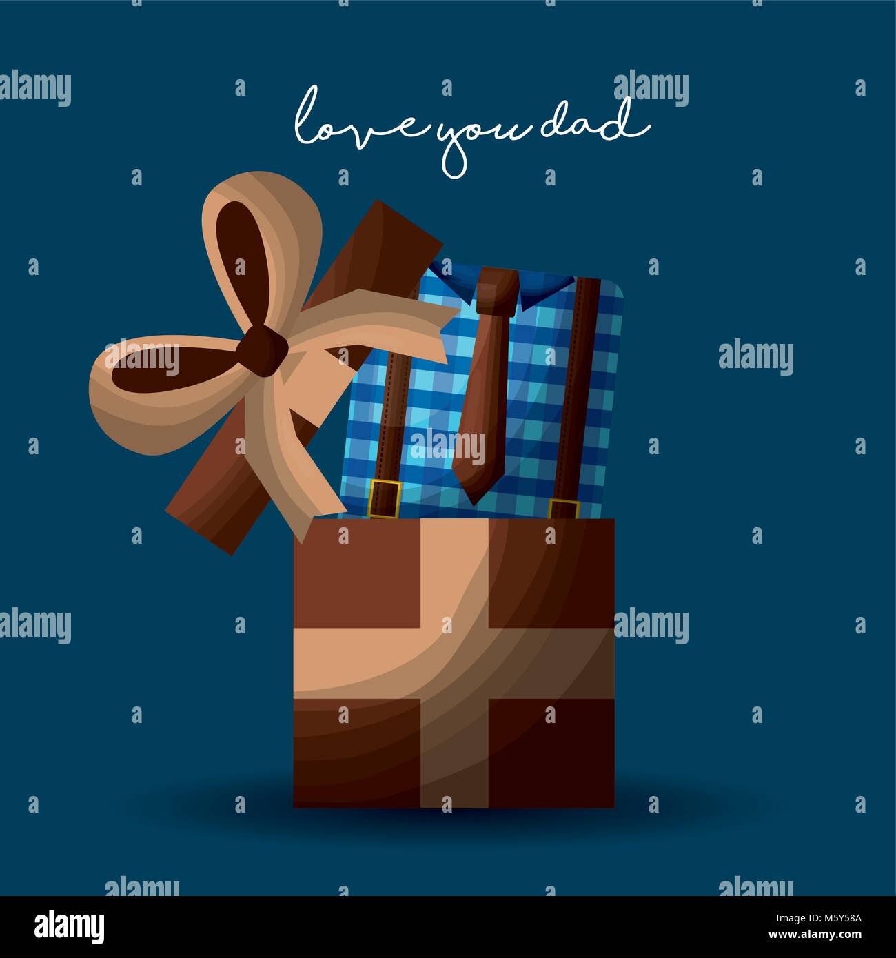fathers day card image Stock Vector Image & Art - Alamy
