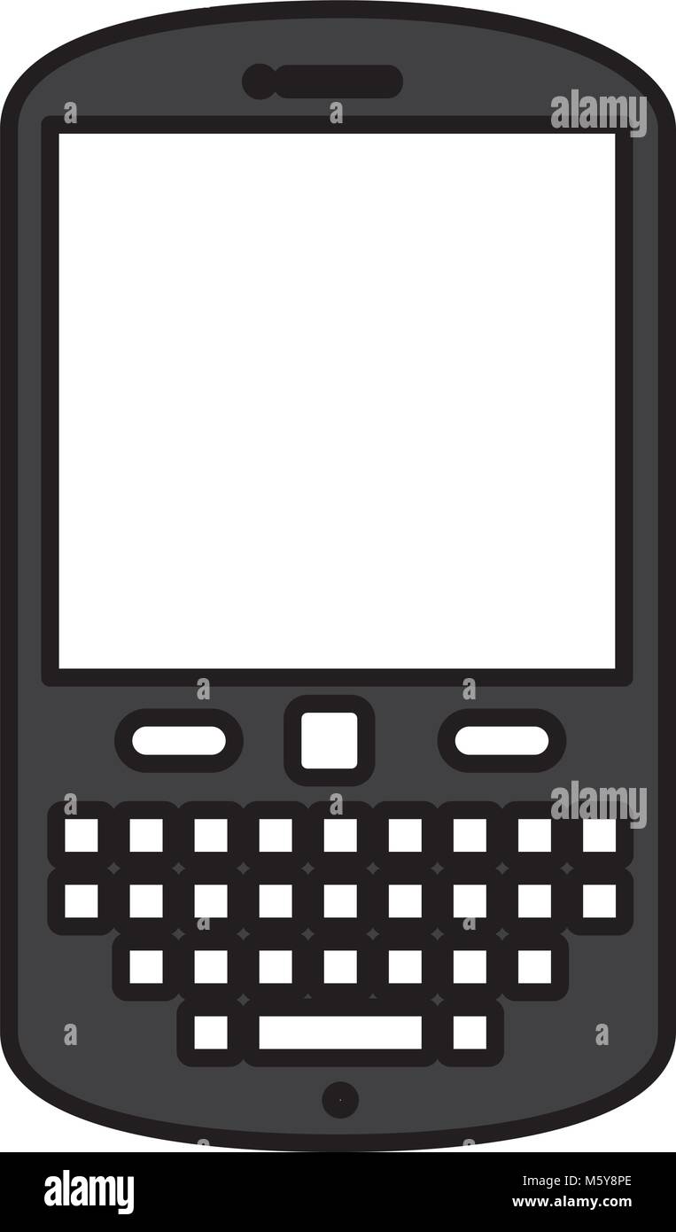 cellphone device isolated icon Stock Vector Image & Art - Alamy