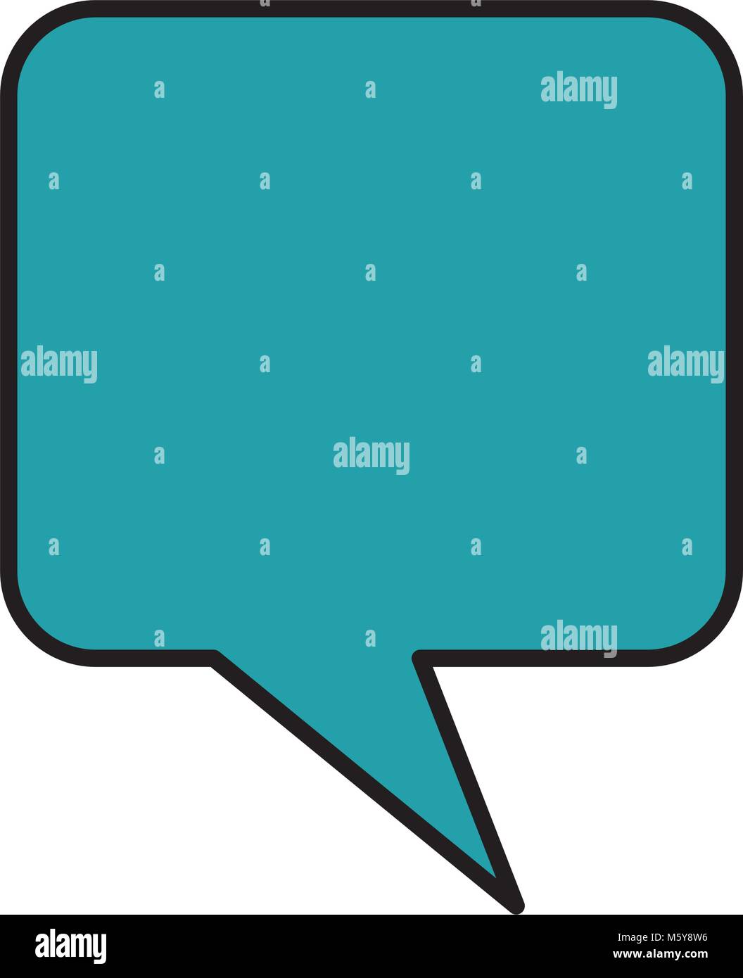 speech bubble message icon Stock Vector Image & Art - Alamy
