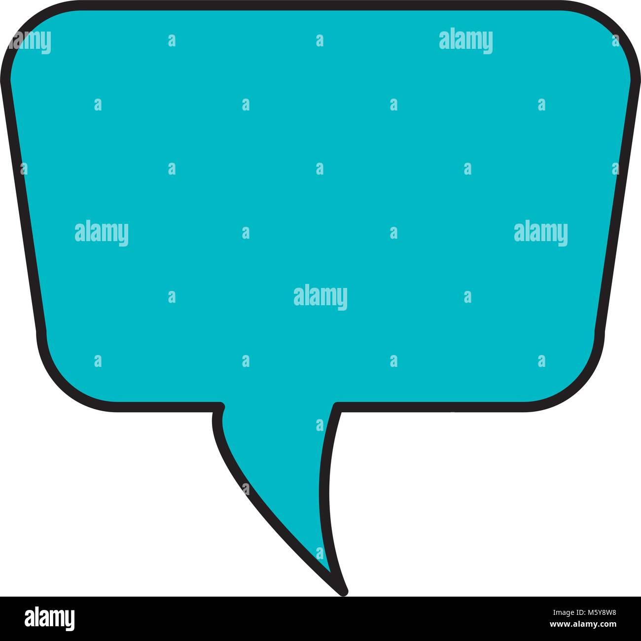 speech bubble message icon Stock Vector Image & Art - Alamy