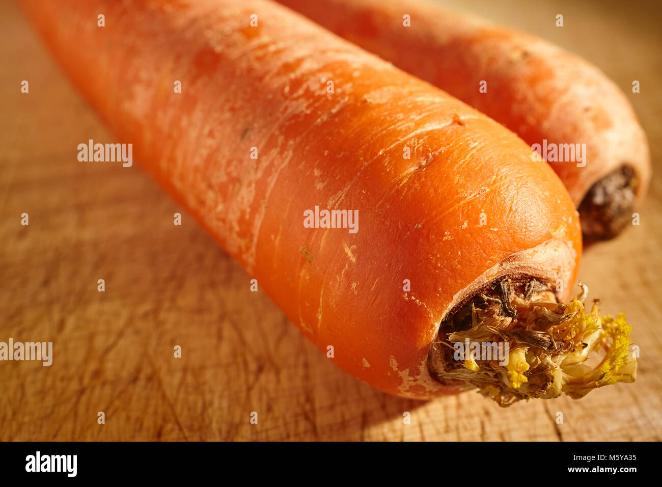 whole, fresh, raw carrot Stock Photo Alamy
