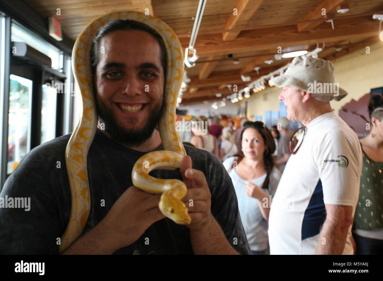 Live Reptile & Amphibian Show. More than 1,200 visitors attended the