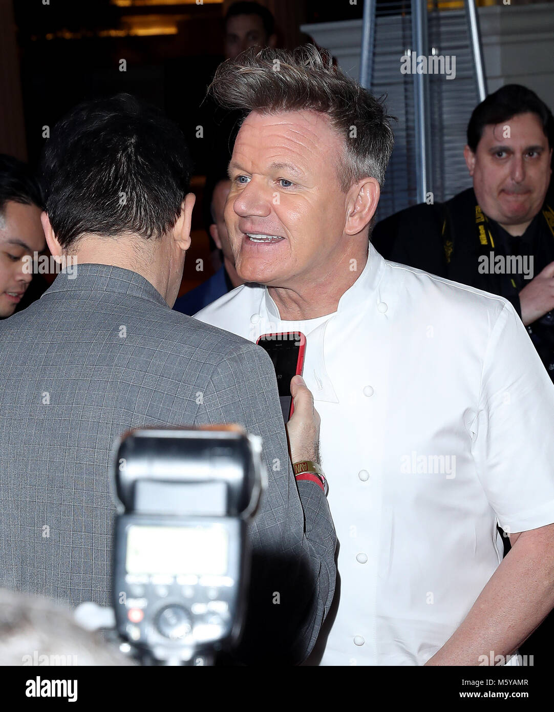 Grand Opening Of Gordon Ramsay Hell's Kitchen Restaurant At Caesars ...