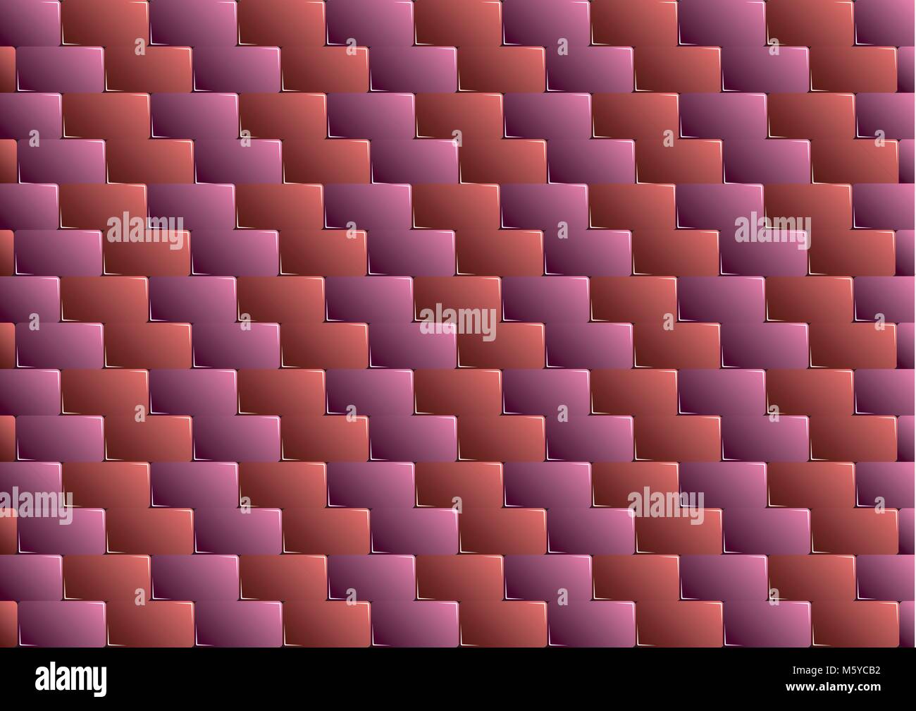Design vector of abstract background with concept brick wall Stock Vector