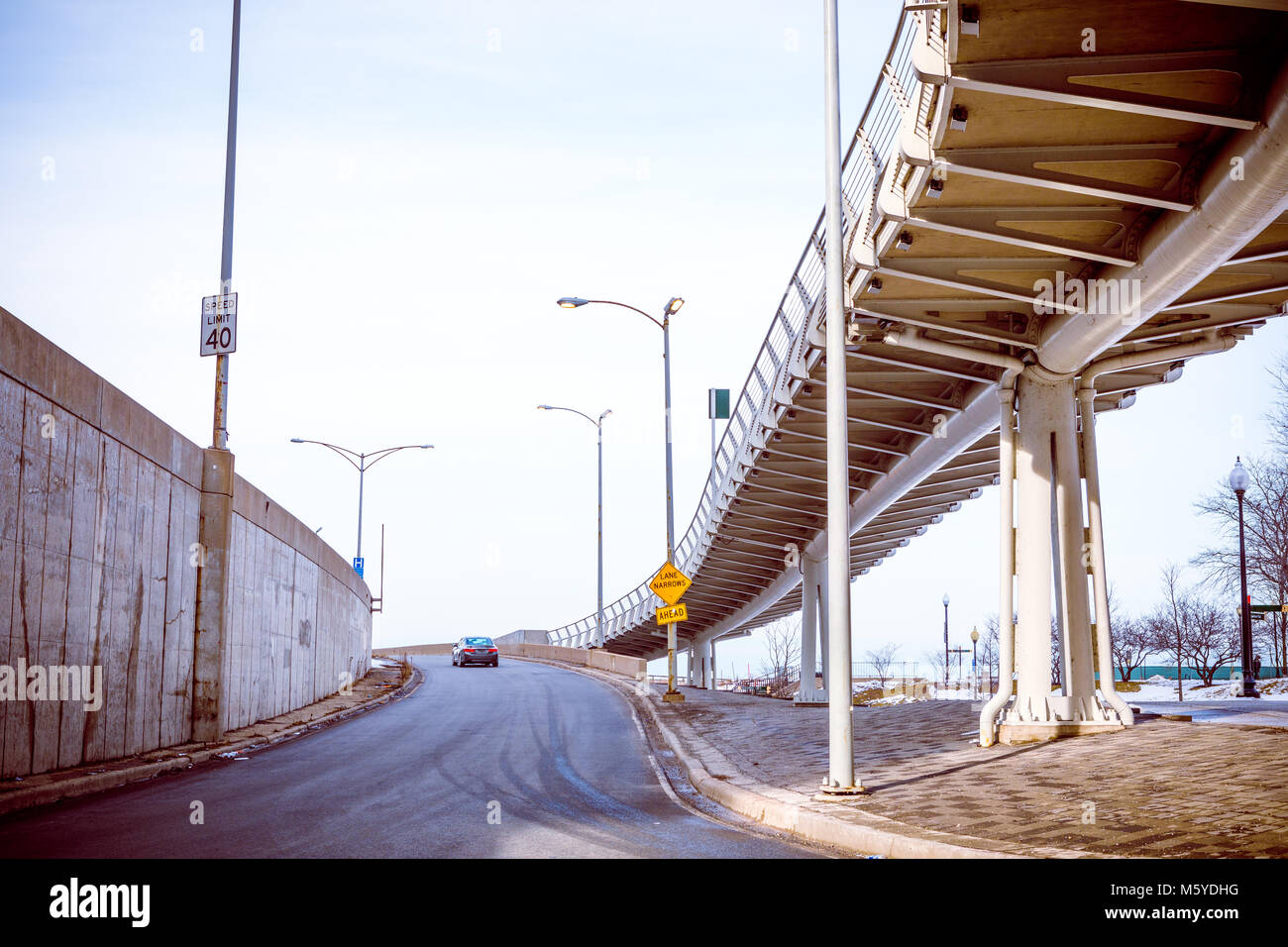 Freeway entrance ramp hires stock photography and images Alamy