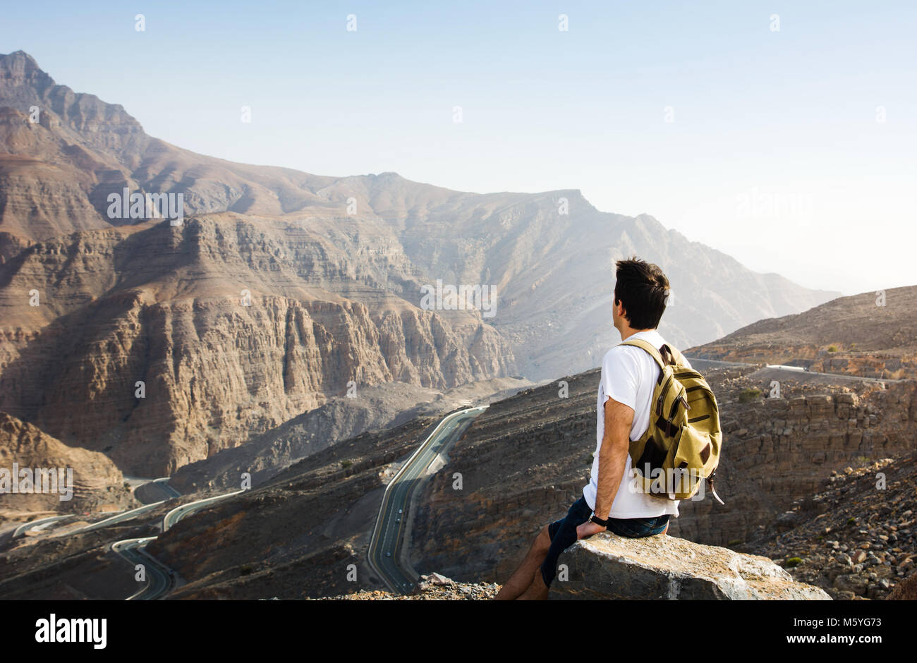 Male hiker mountain hi-res stock photography and images - Alamy