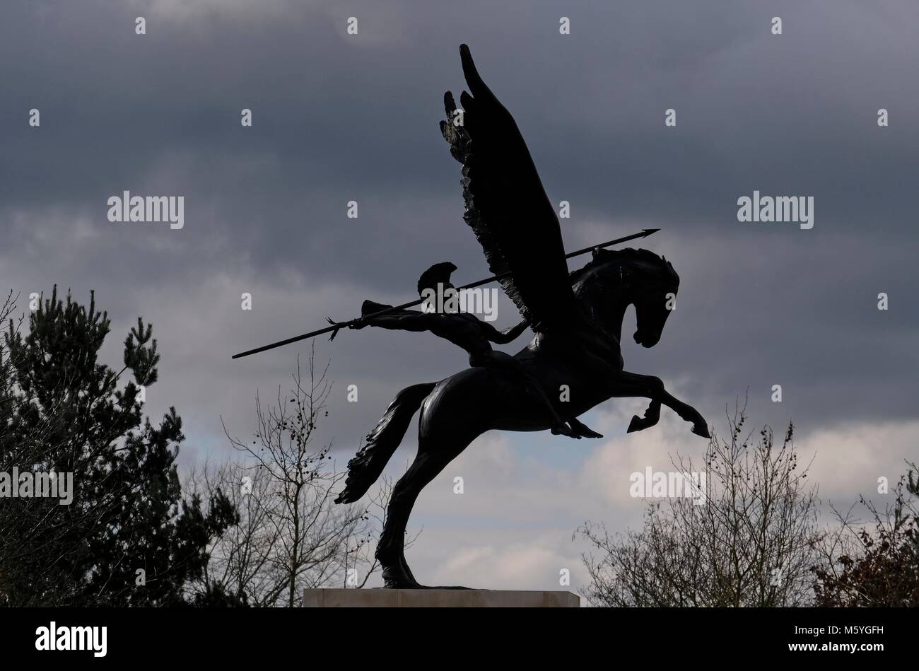 National Memorial Arboretum Stock Photo