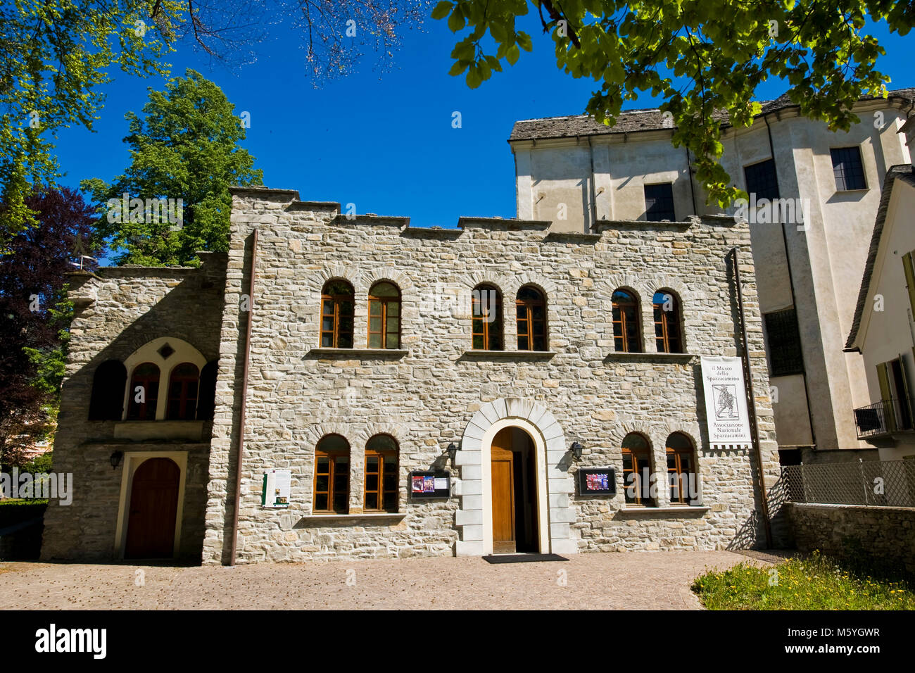 Villa Antonia Santa Maria Maggiore Vigezzo Valley Piedmont Italy Stock Photo Alamy