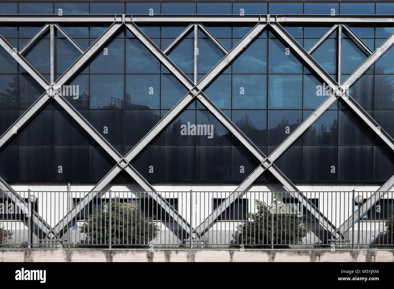 palaces and streets of the city of Arona Stock Photo Alamy
