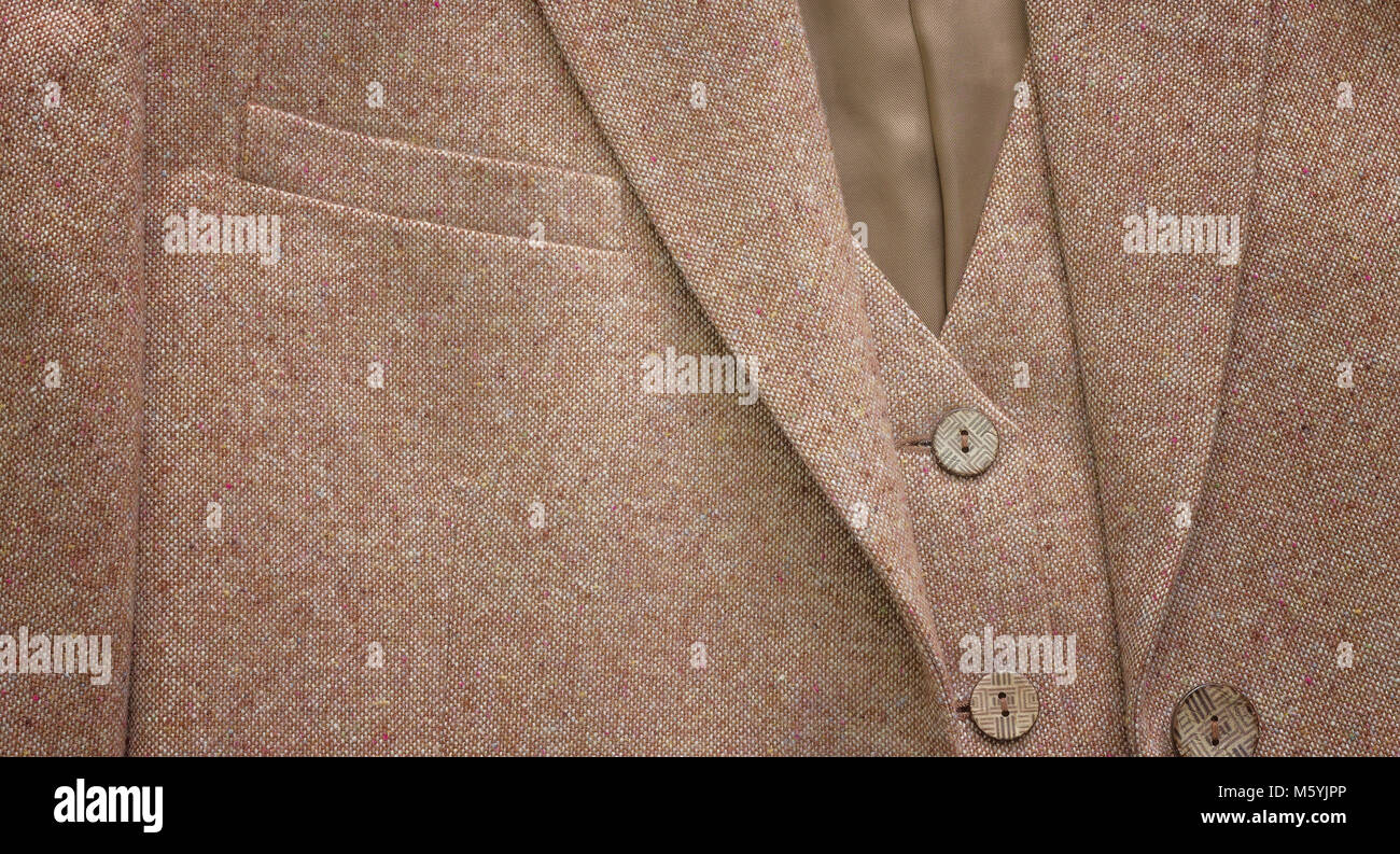 Suit jacket button details Stock Photo - Alamy