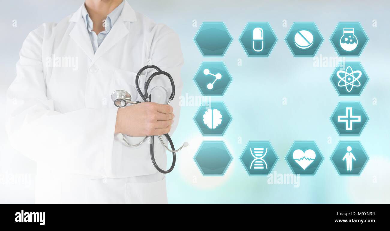 Doctor digital medical tool hi-res stock photography and images - Alamy