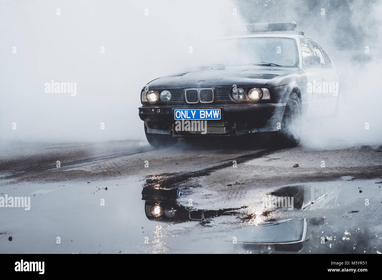 Police car bmw hi-res stock photography and images - Alamy