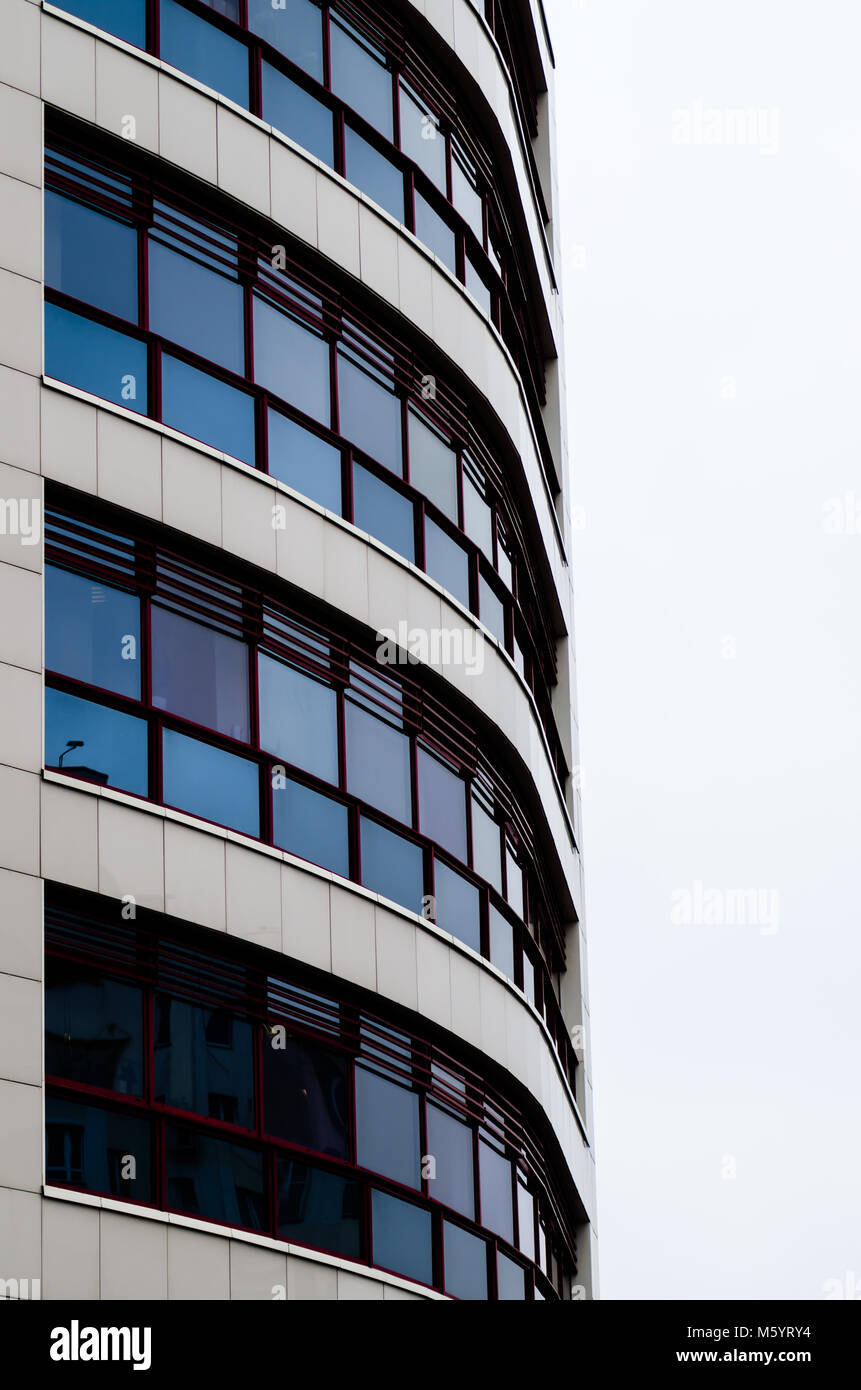 modern office building against the blue sky Stock Photo - Alamy