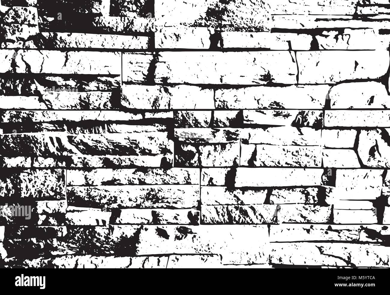 Grunge brick wall texture and background . Vector Stock Vector Image ...
