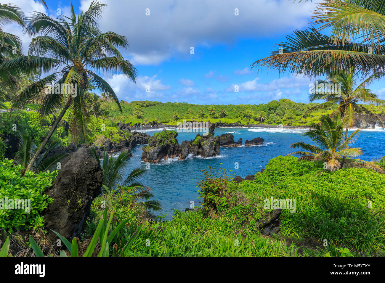Hana Road destination in Maui, Hawaii Stock Photo Alamy