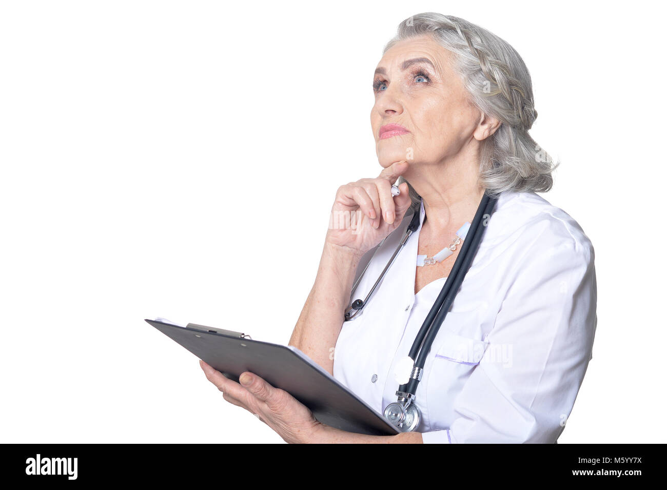 senior female doctor Stock Photo - Alamy