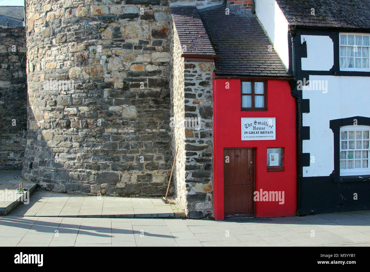 Conwy, North Wales Stock Photo