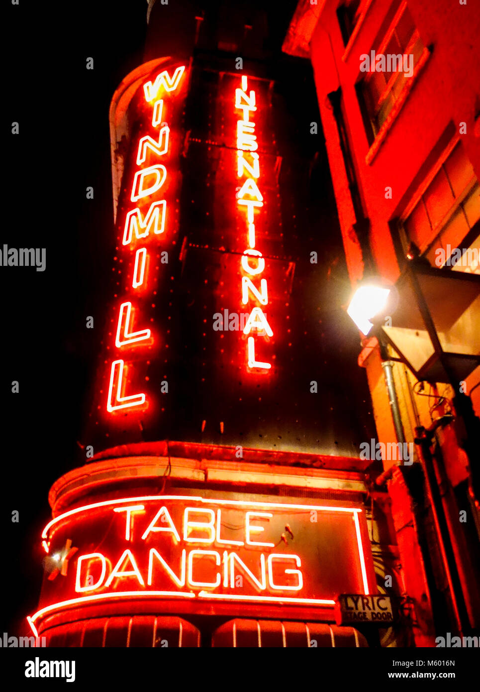 The Windmill International, Great Windmill Street, Soho, London, W1, UK Stock Photo