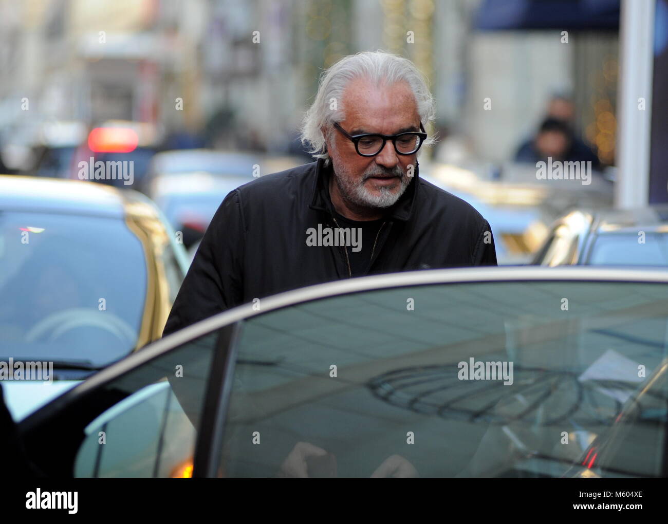 Flavio Briatore goes shopping Featuring: Flavio Briatore Where: Milan