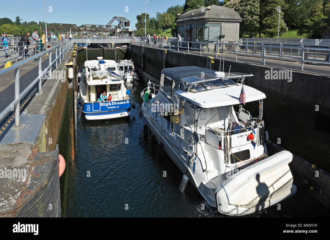 Lake washington ship canal hi-res stock photography and images - Alamy