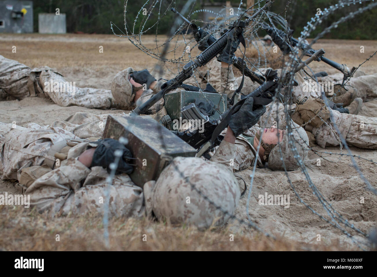 U.S. Marine Corps Recruits with platoon 3012, Lima Company, 3rd Recruit