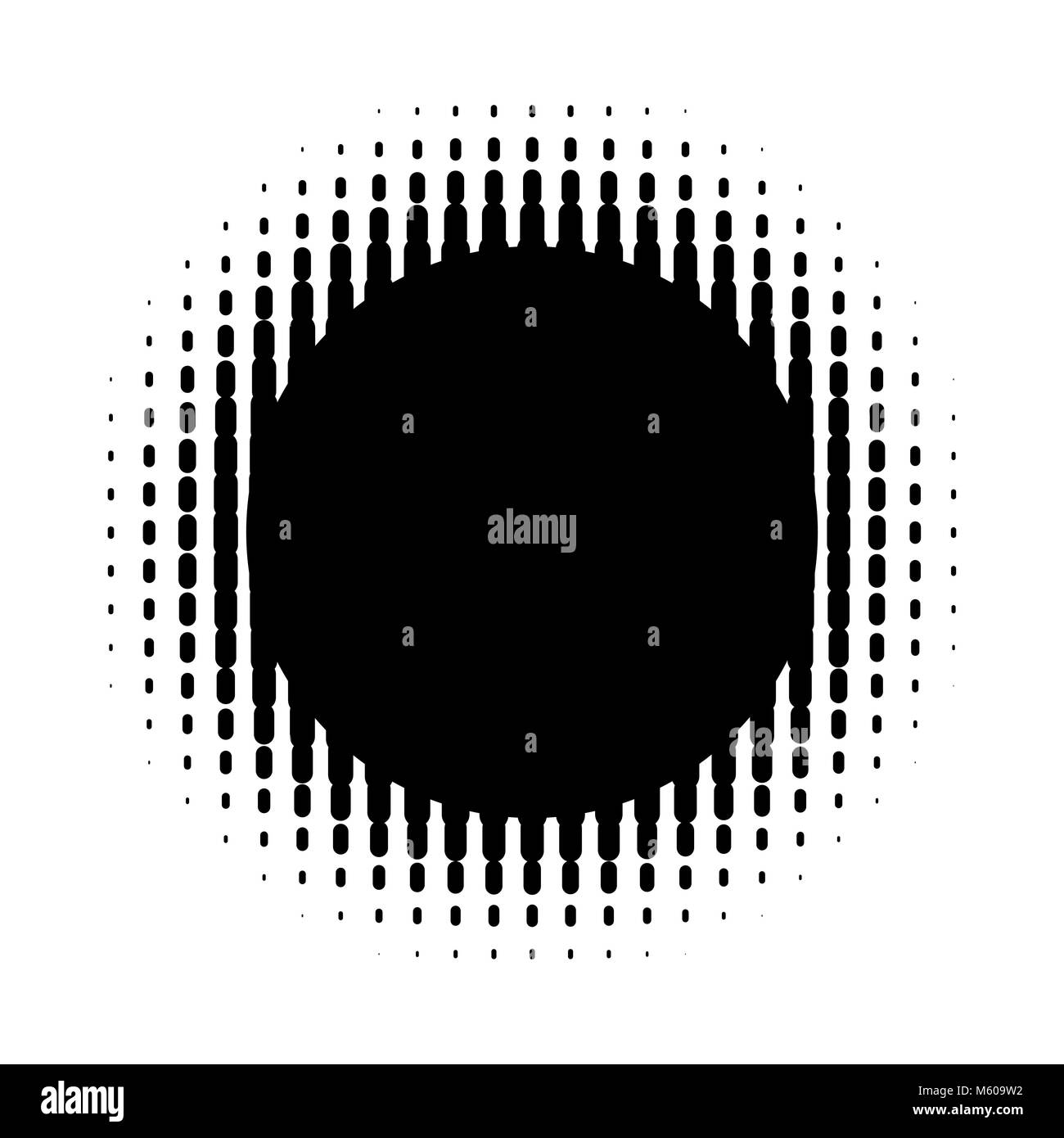 Grunge halftone vector background. Vintage dots texture Stock Vector ...