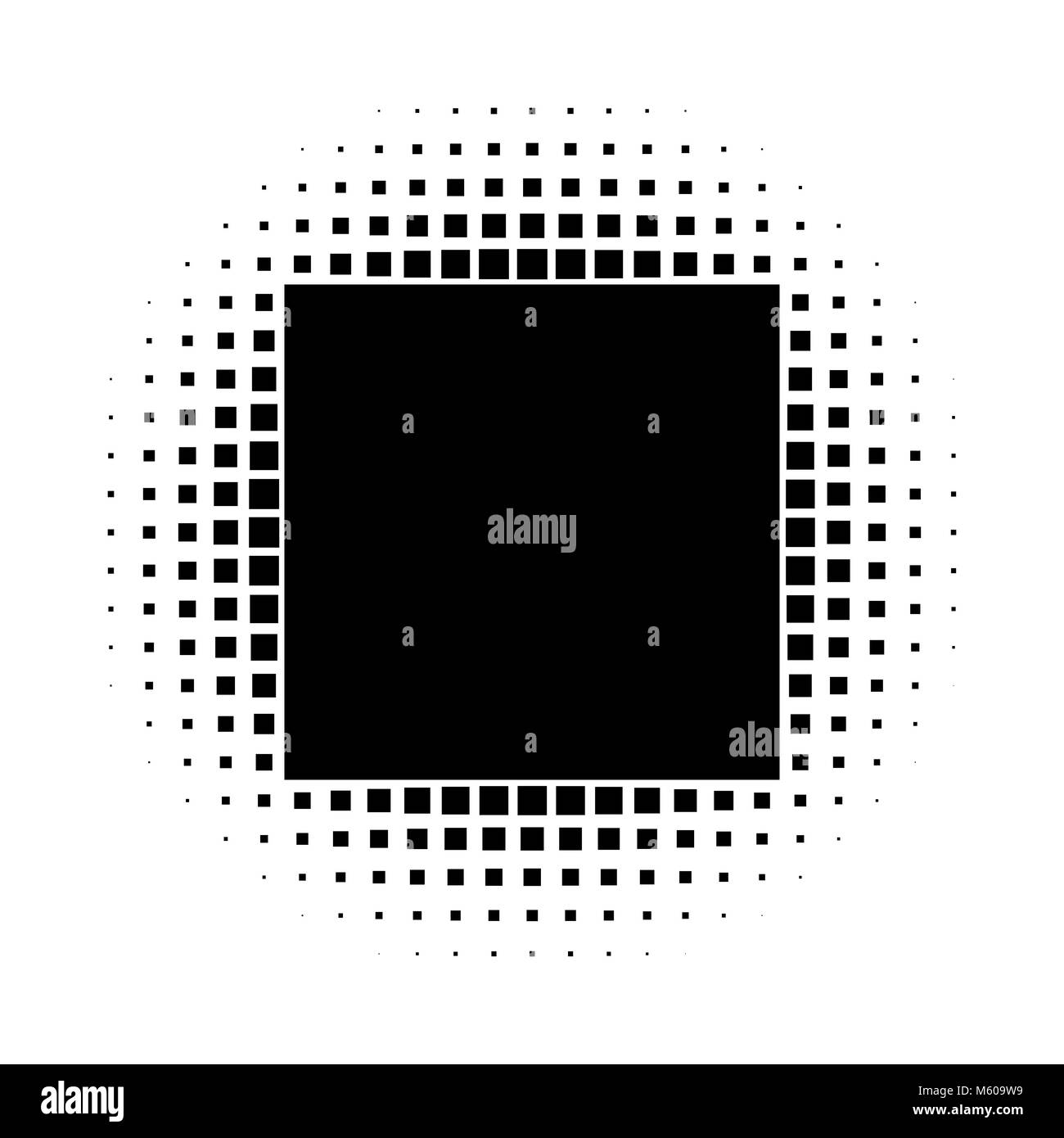 Grunge halftone vector background. Vintage dots texture Stock Vector ...