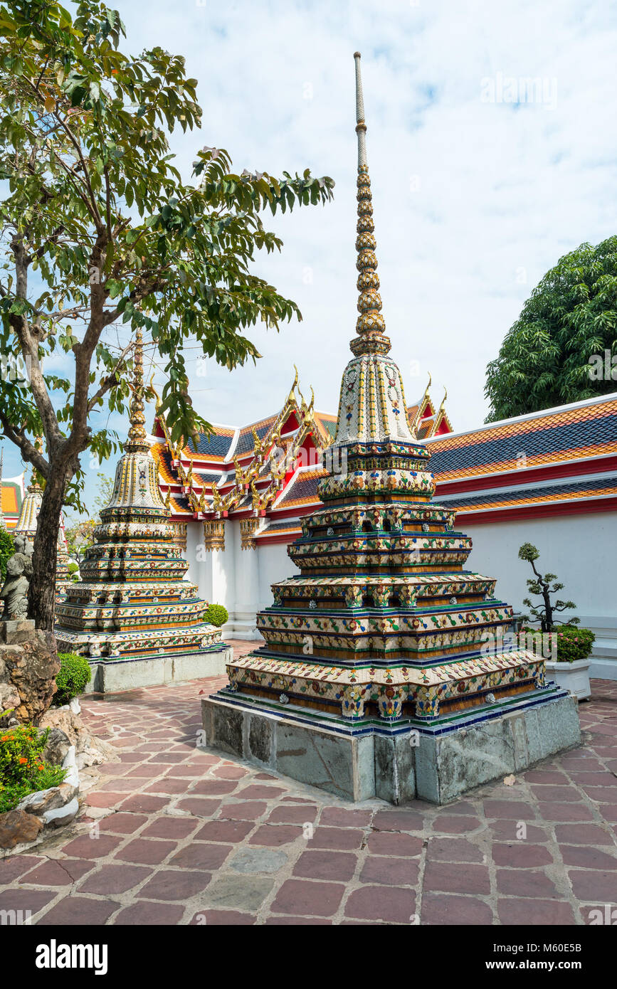 Wat Pho, Phra Nakhon District, Bangkok, Thailand Stock Photo