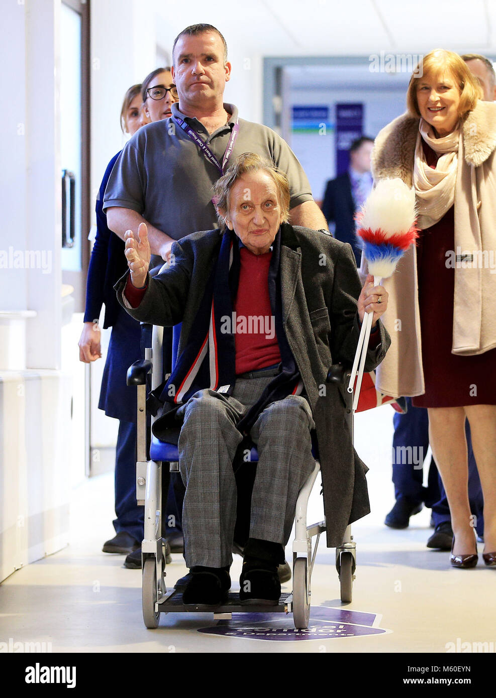 Sir Ken Dodd Leaves Liverpool Heart And Chest Hospital After