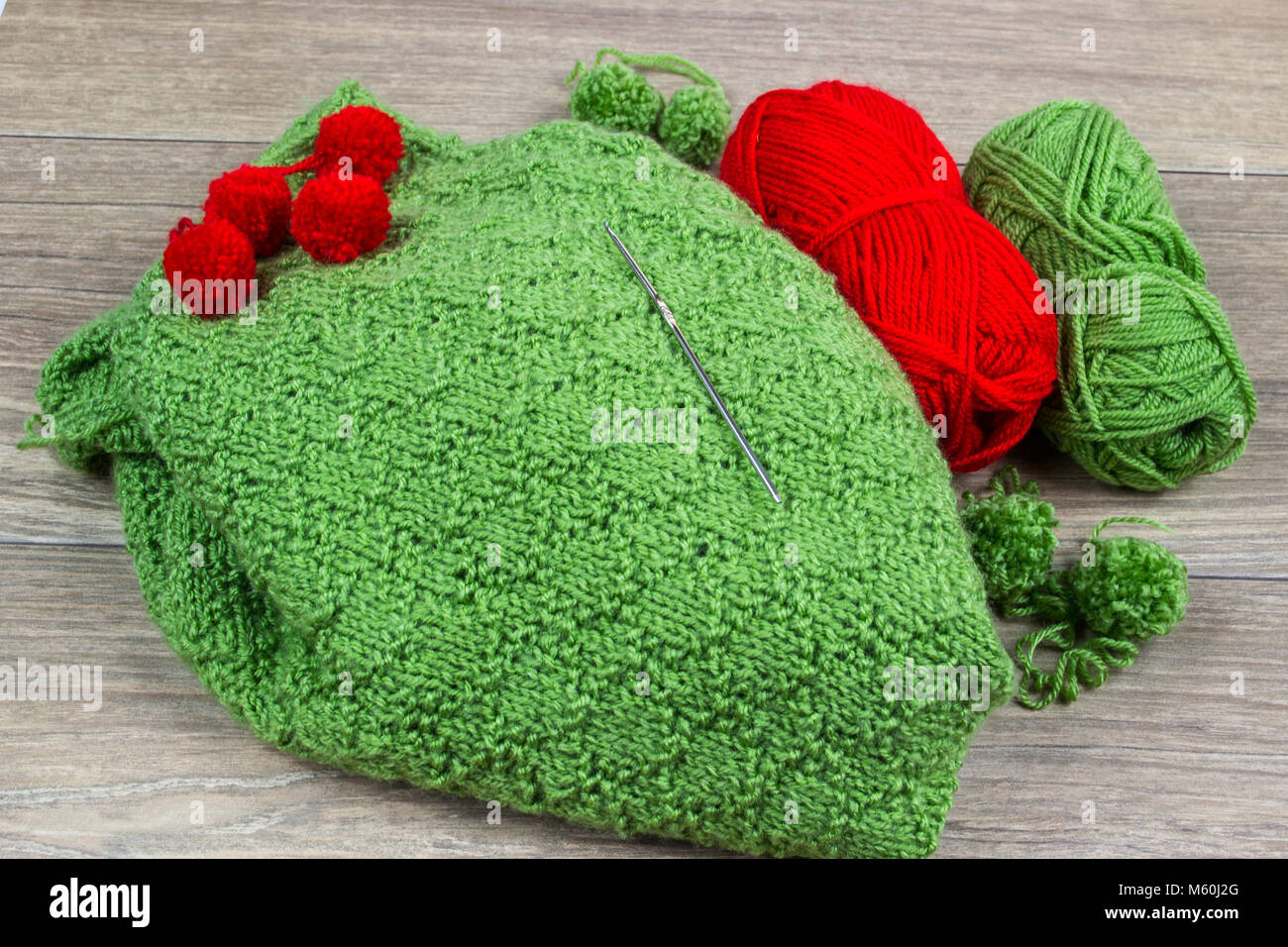 Crocheting hobby making clothes hi-res stock photography and images - Alamy