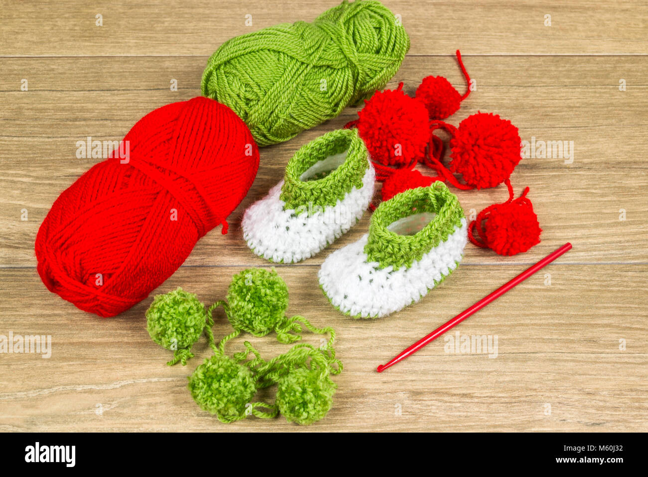 Crocheting hobby making clothes hi-res stock photography and images - Alamy