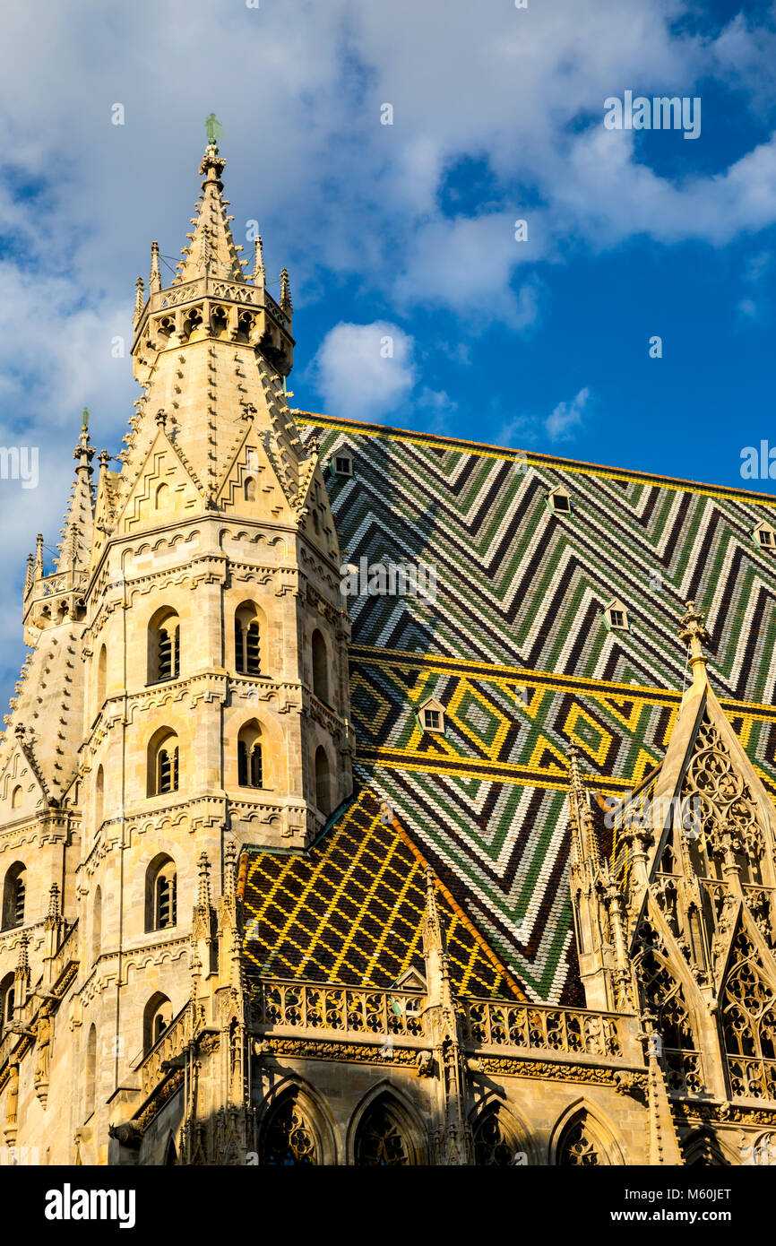 Stephansdom, St. Stephen's Cathedral, Stephansplatz, Wien, Vienna, Austria Stock Photo