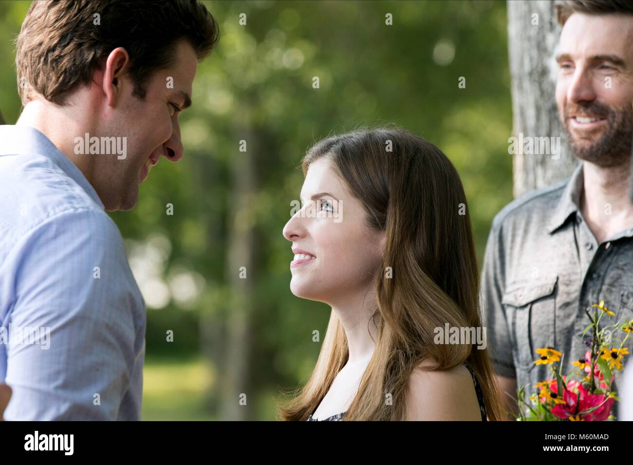 John Krasinski Anna Kendrick Sharlto Copley The Hollars 2016 Stock Photo Alamy