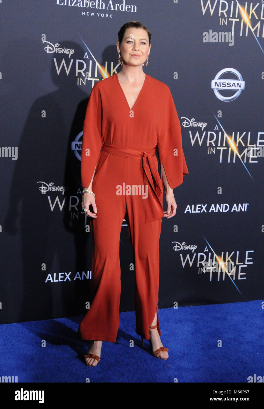 Los Angeles, USA. 26th Feb, 2018. Actress Ellen Pompeo attends the